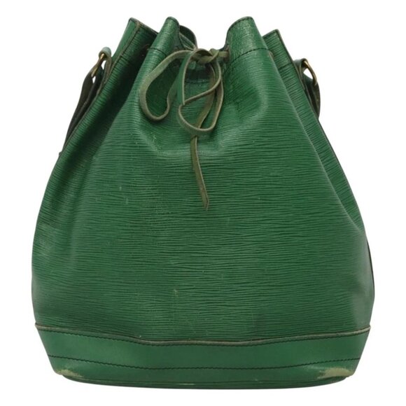 LOUIS VUITTON Epi Noe Shoulder Bag Green M44004 LV Auth 127277 - Picture 15 of 16